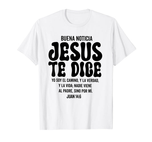 Camiseta cristiana en espanol Versiculo Spanish Christians T-Shirt