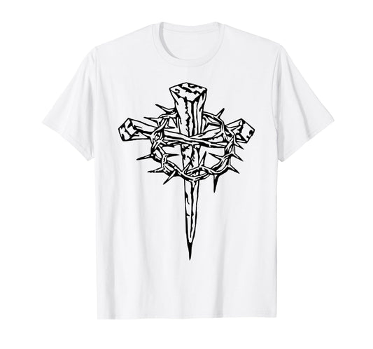 1 Cross 3 Nails 4 Given Easter Christian Forgiven T-Shirt