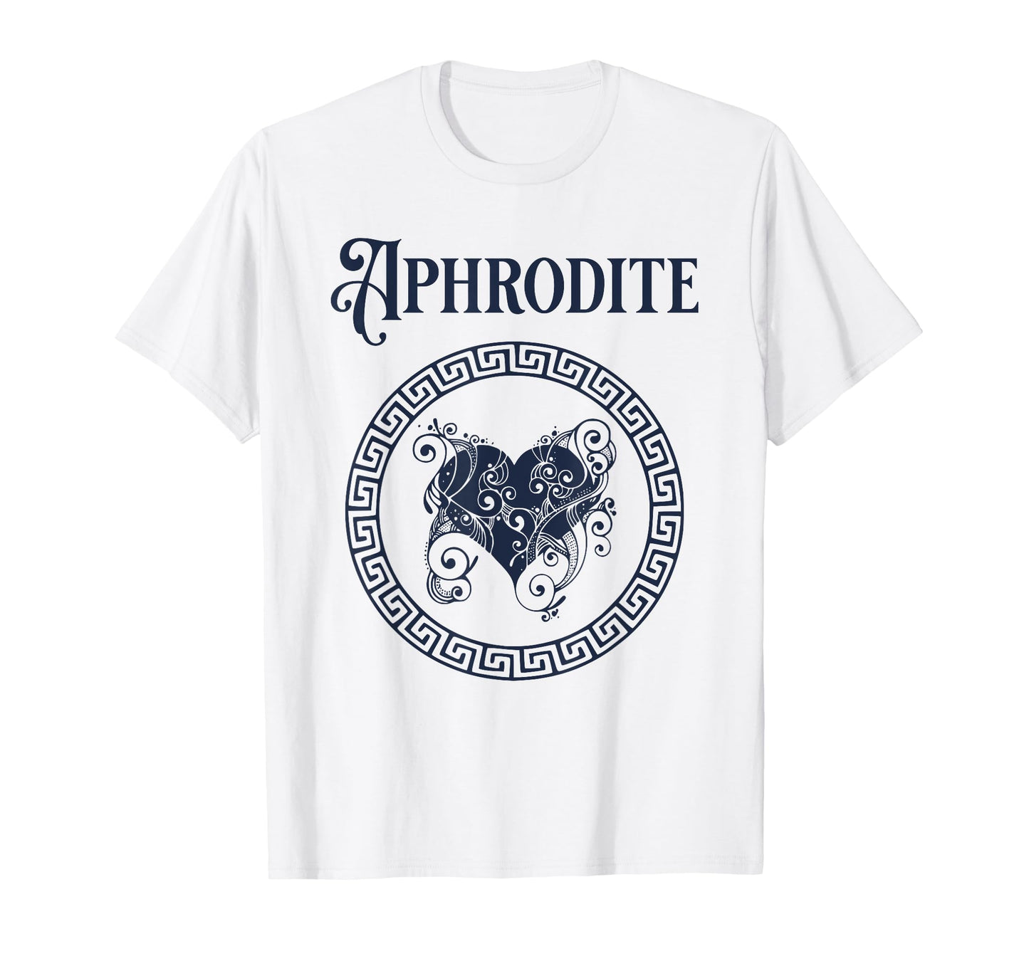 Aphrodite Symbol Greek Goddess T-Shirt
