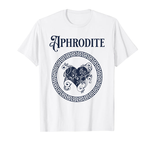Aphrodite Symbol Greek Goddess T-Shirt