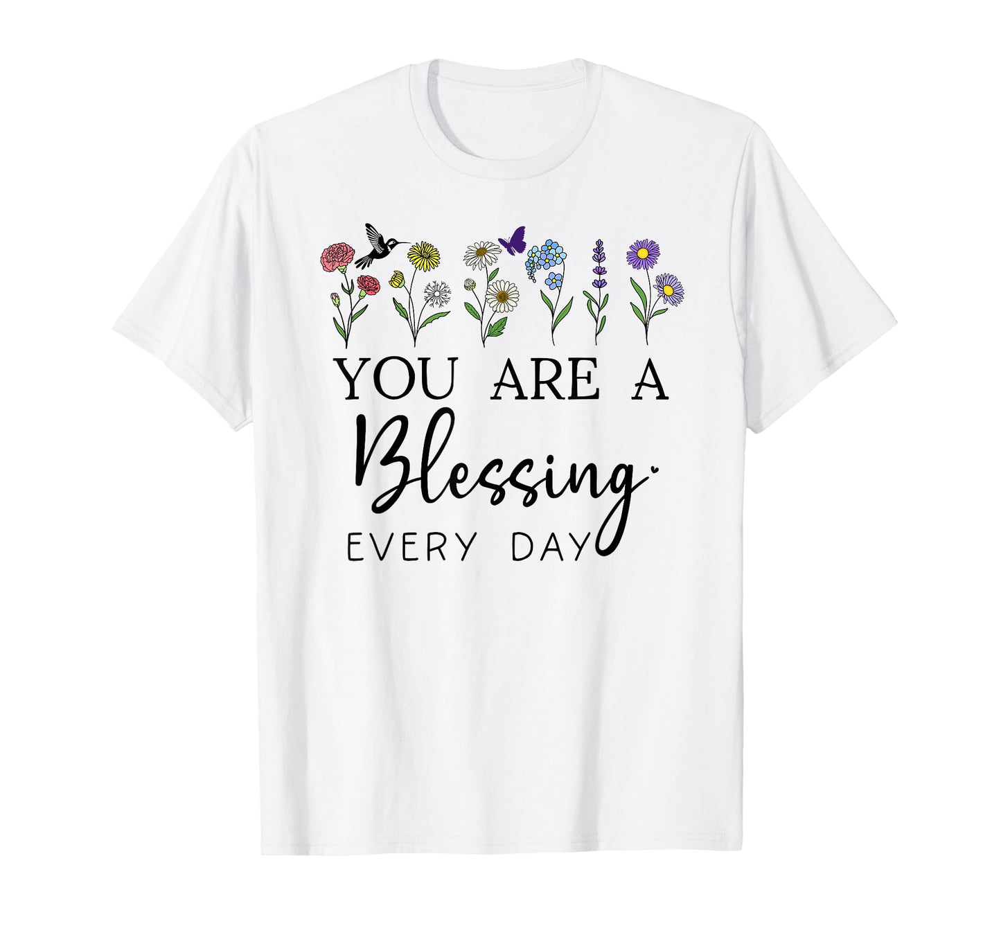 You are a Blessing God Quote Blessed Christian Bible Verse T-Shirt