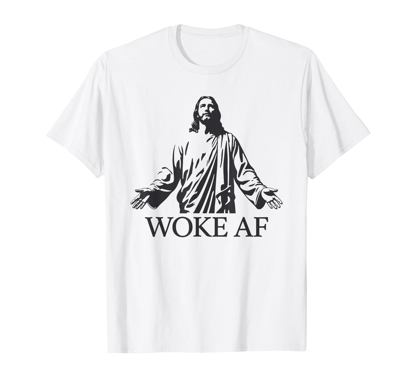 Woke AF Jesus Progressive Christian Social Justice T-Shirt