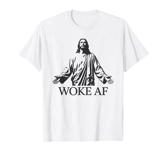 Woke AF Jesus Progressive Christian Social Justice T-Shirt