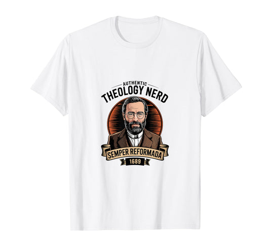 Theology Nerd 1689 Reformed Christian Seminary T-Shirt