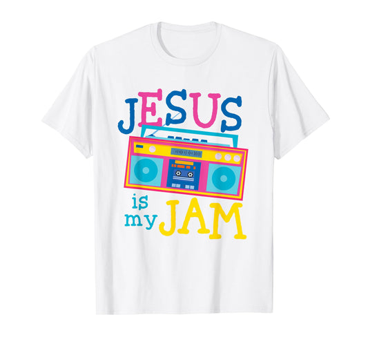 jesus is my jam inspiration christian religious bible verse T-Shirt