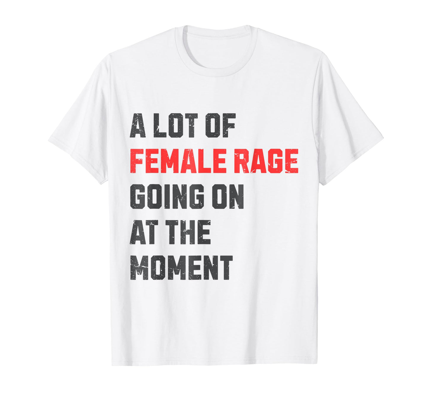 Vintage A Lot Of Female Rage Retro Going On At The Moment T-Shirt