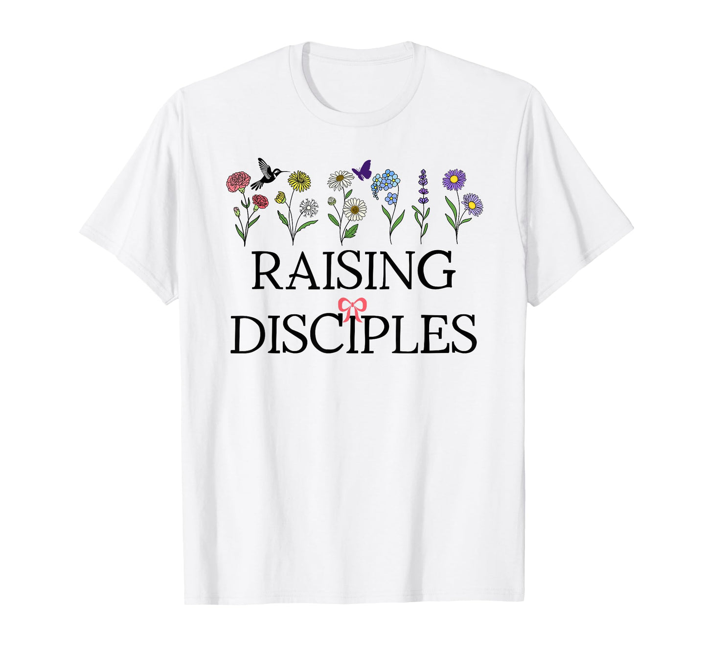 Raising Disciples Blessed Mom Christian Bible Proverbs 22:6 T-Shirt