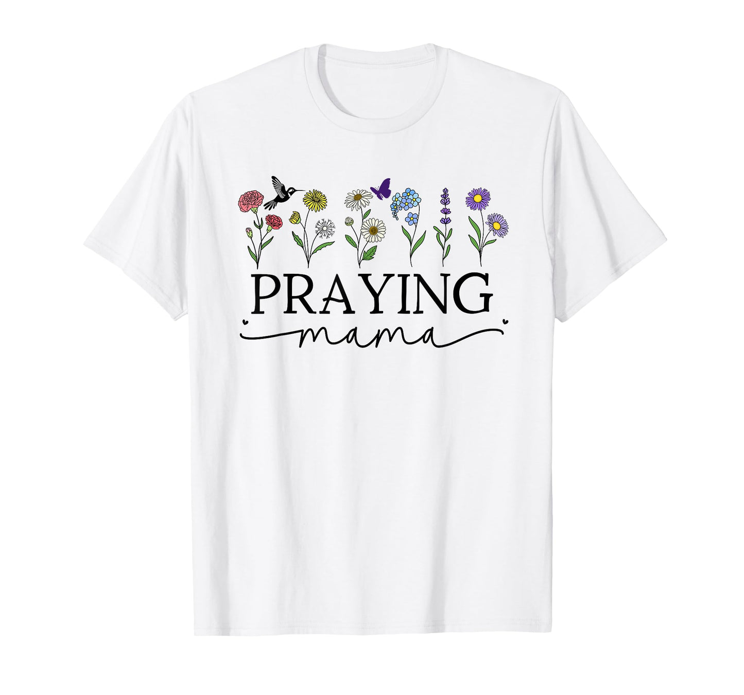 Praying Mama Shirt In My Praying Mom Era Mother Praying Mama T-Shirt