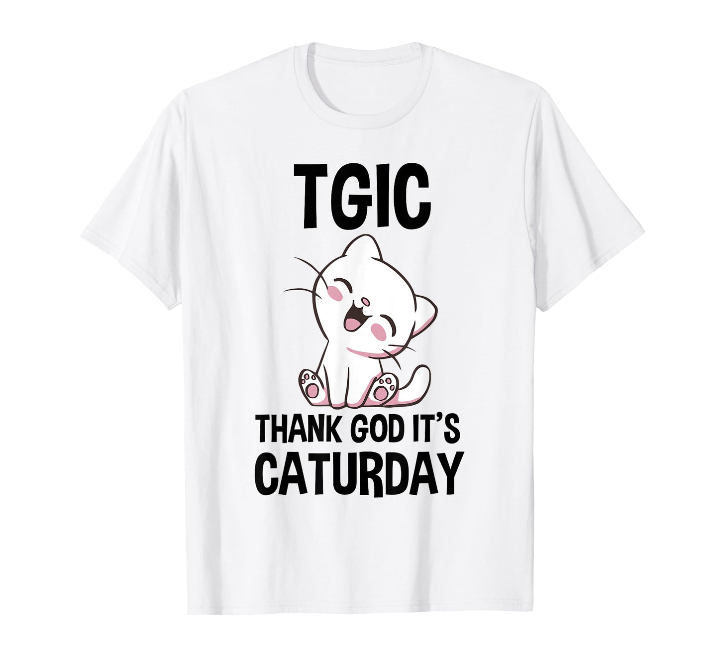 TGIC Thank God It's Caturday T-Shirt