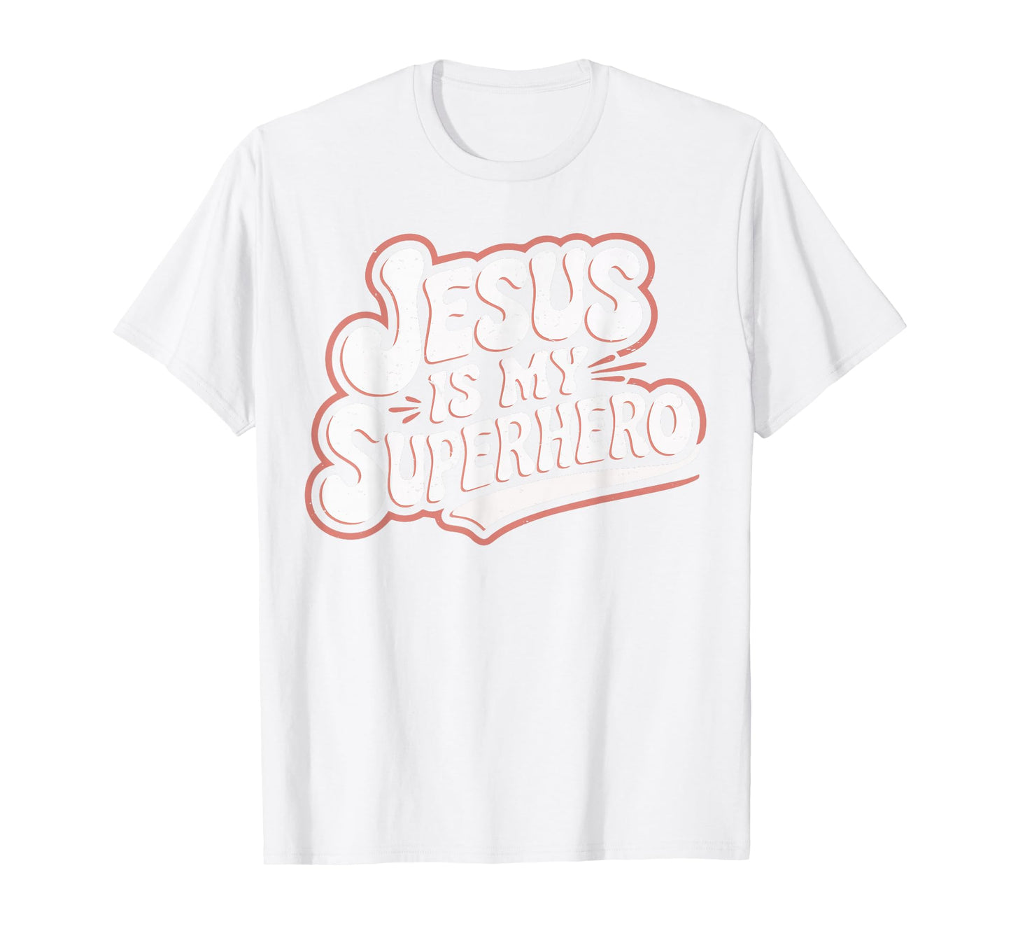 Toddler Girls Jesus is My Superhero Christian Sister God Mom T-Shirt