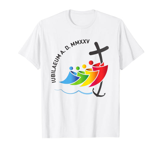 Jubilee 2025 Pilgrim Souvenir Rome – Catholic Faith Gift T-Shirt