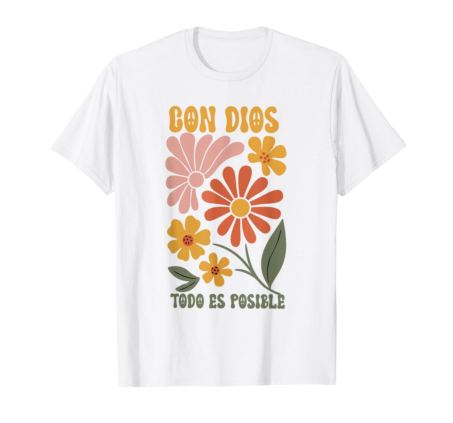 Camiseta cristiana en espanol para Mujer spanish Christian T-Shirt