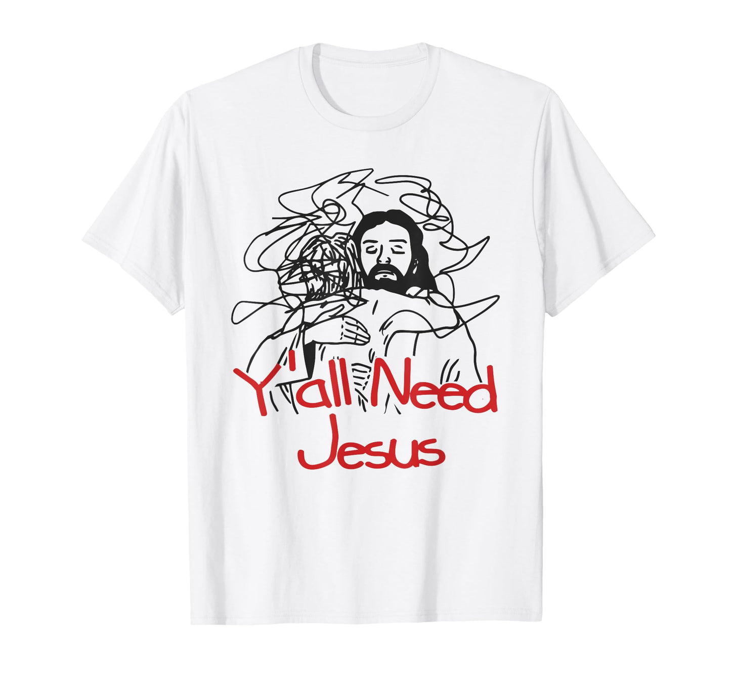 God Jesus Christian Bible Faith Church Religion Gift T-Shirt