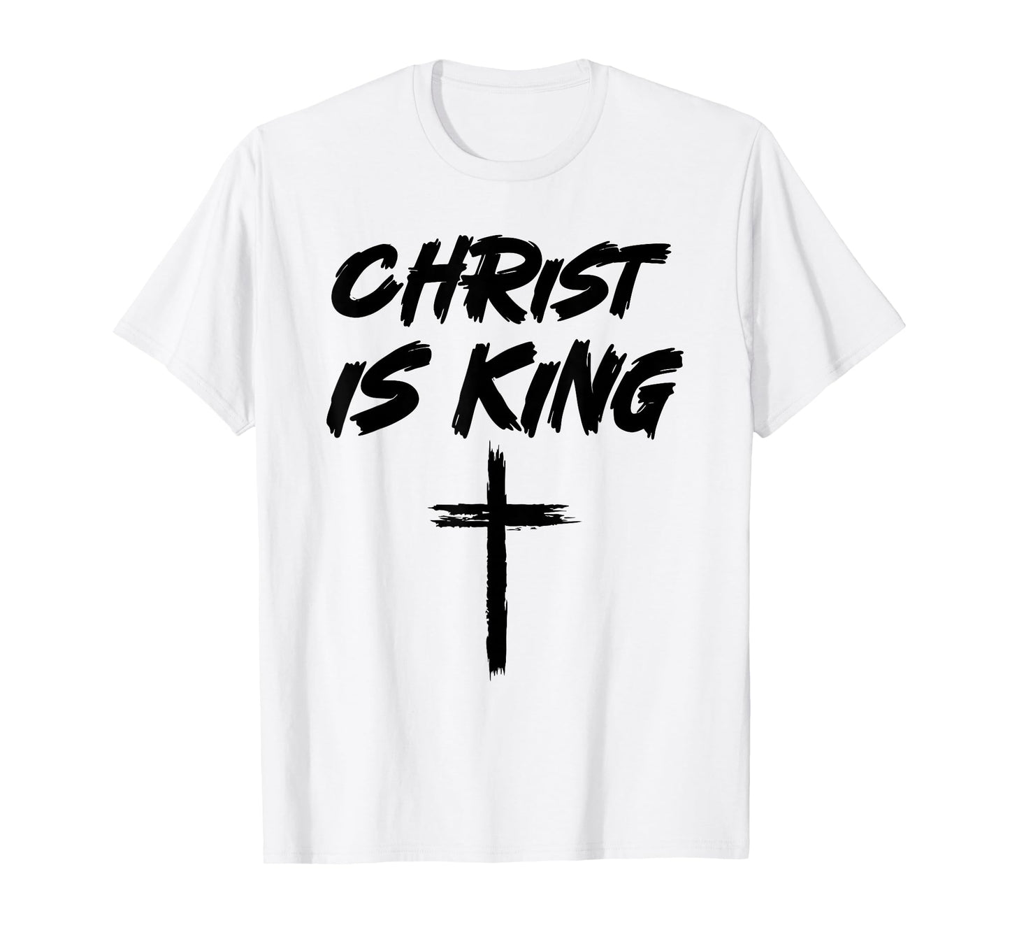 Christian Christ is King Jesus Catholic Christianity T-Shirt