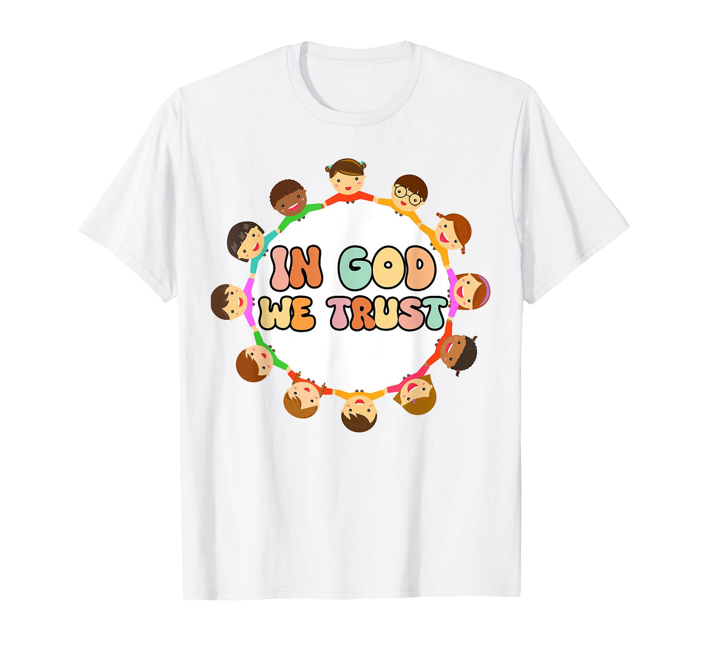 in God We Trust Good Christian Jesus Son Sister Toddler Kids T-Shirt