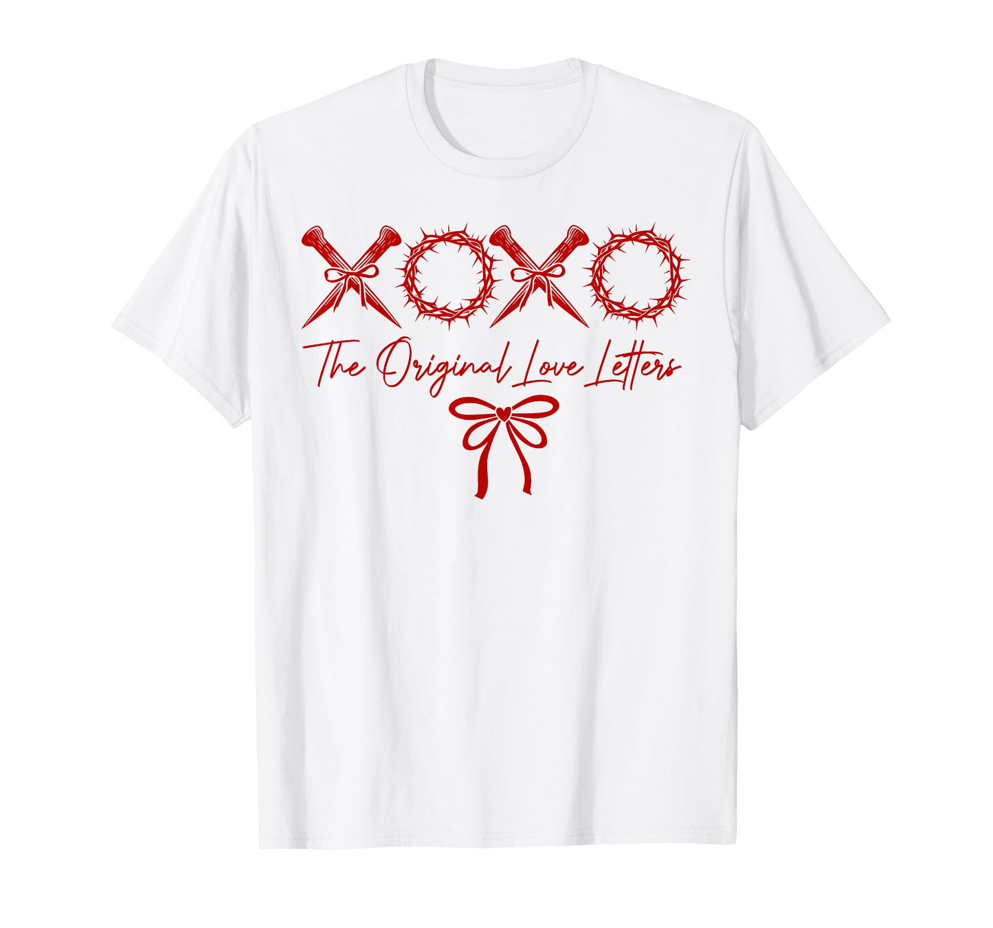 XOXO The Original Love Letters Christian Valentine’s Day T-Shirt