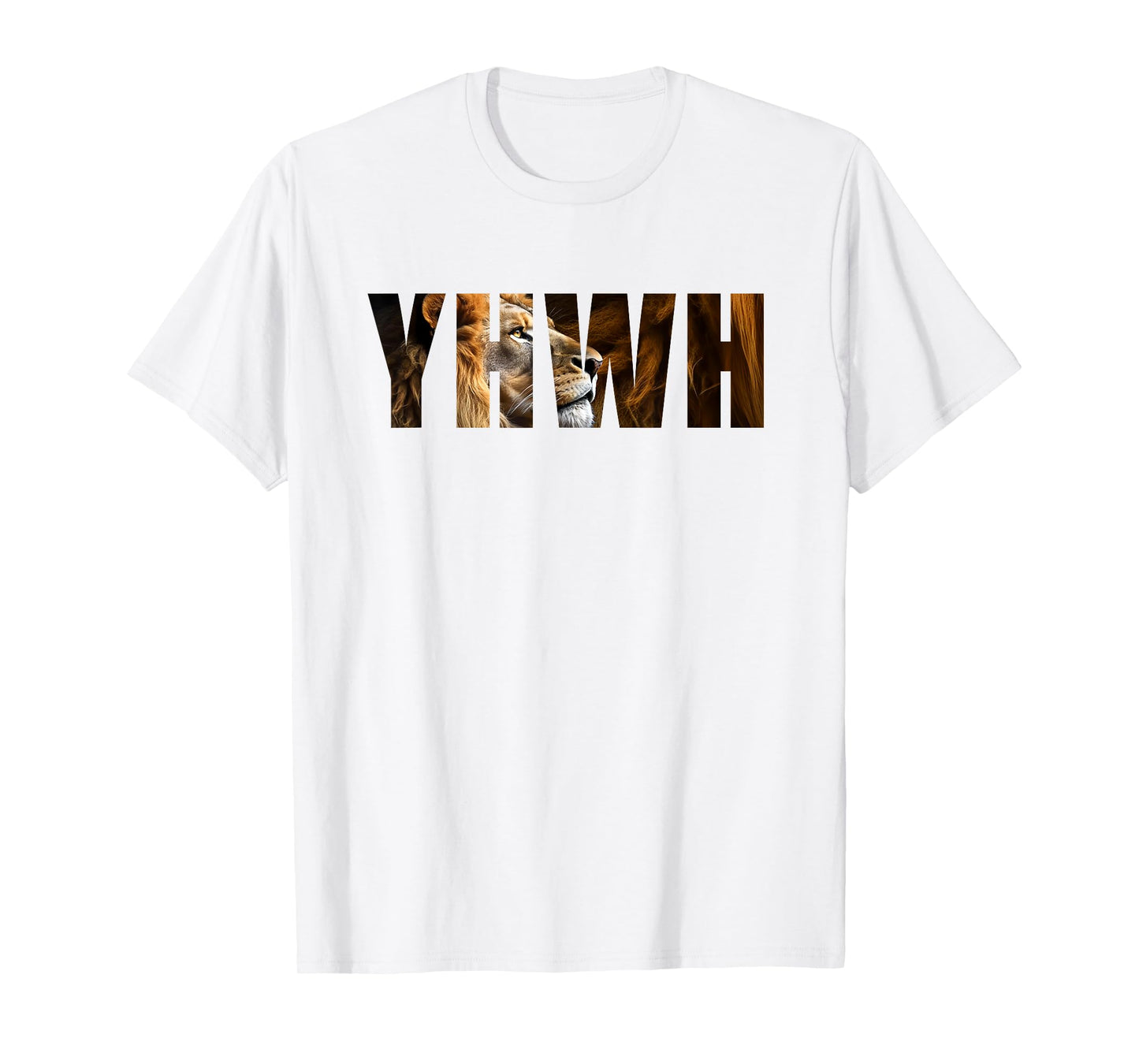 YHWH Lion of Judah: Tetragrammaton Hebrew Name of GOD Yahweh T-Shirt
