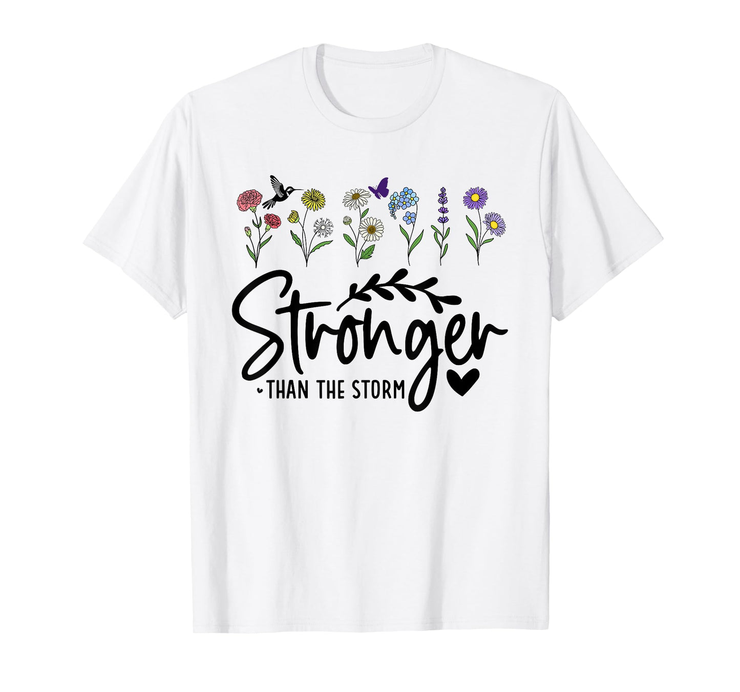 Stronger Than the Storm Shirt,Women Stronger Than The Storm T-Shirt
