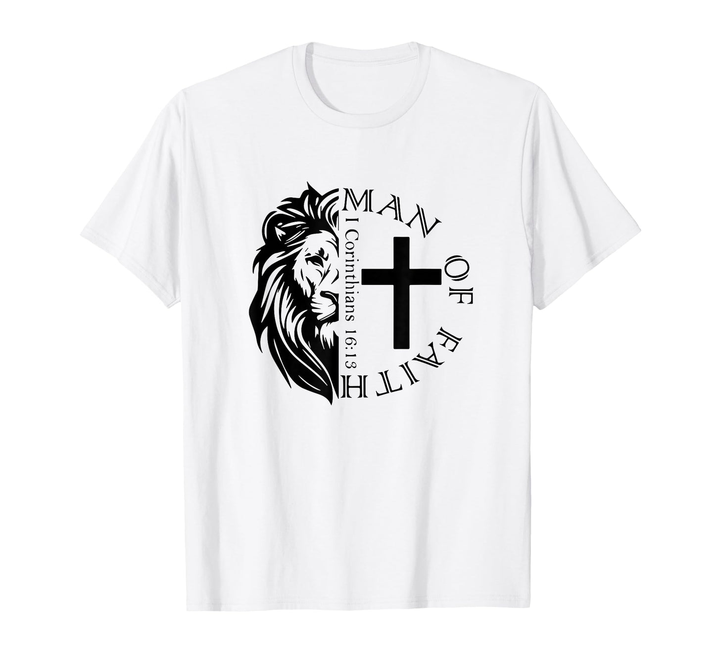 Faith, God, Religious, Man of Faith, Believe, Faith Cross T-Shirt