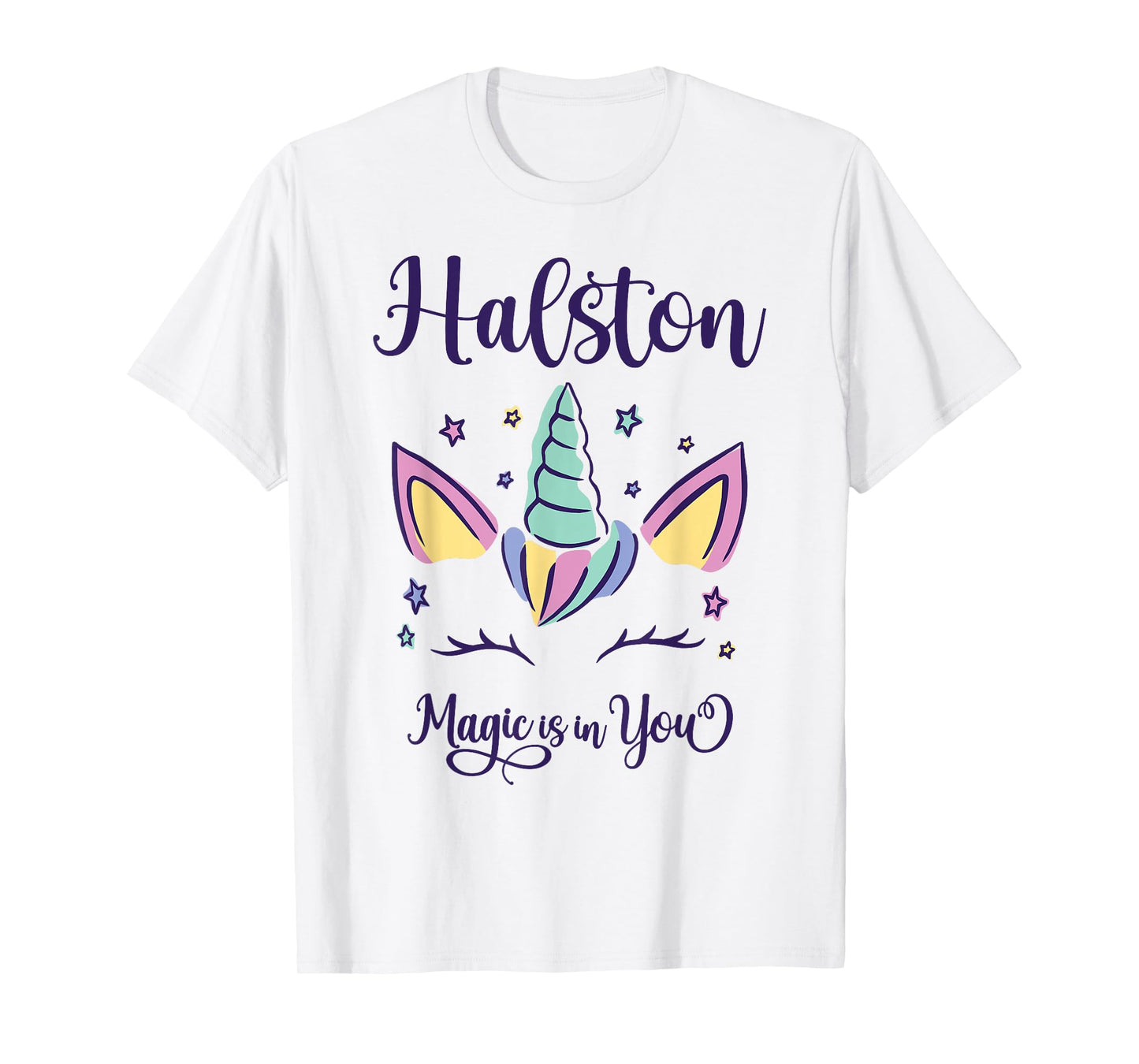 First Name Halston Personalized Halston T-Shirt