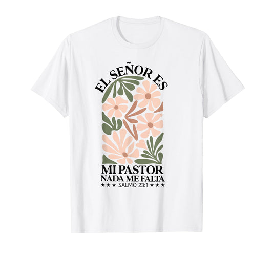 Camiseta cristiana en espanol Versiculo Spanish Christians T-Shirt