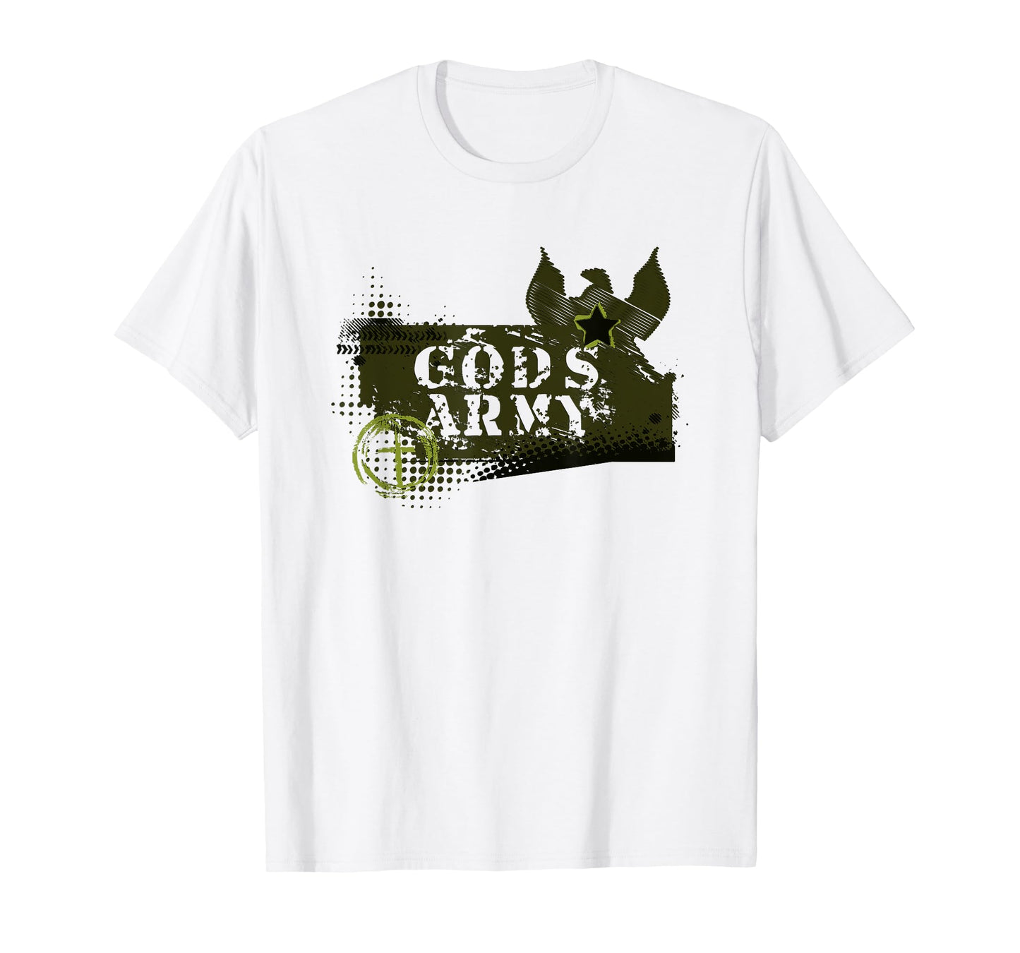 God's Army Christian Boys and Youth Military type T-Shirt