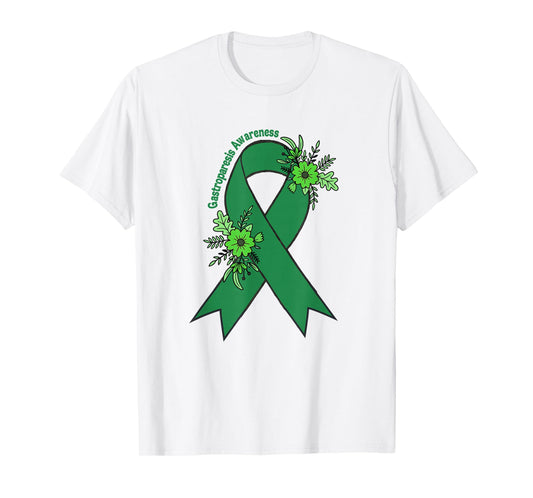 Gastroparesis Awareness Warrior Support Stomach Paralysis T-Shirt