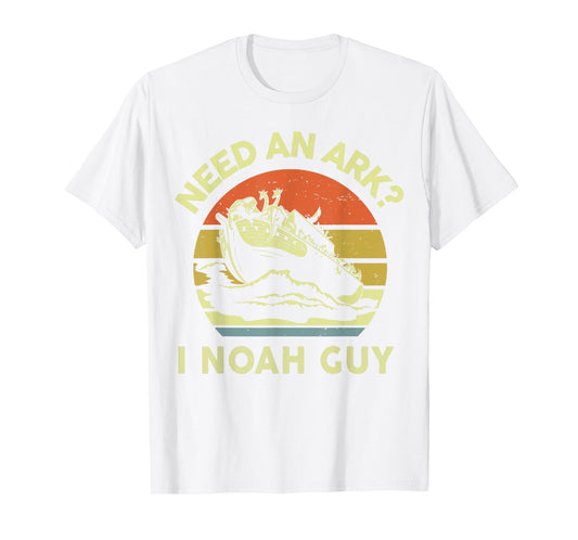 Toddler Need An Ark I Noah Guy Kid Men Funny Christian God T-Shirt