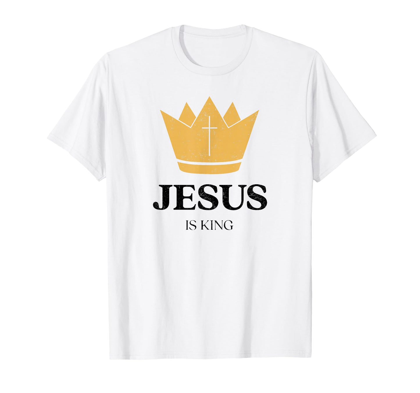 Jesus is King Jesus Christian Cross God Faith Bible Pray T-Shirt