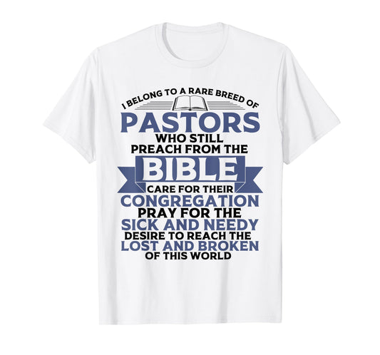 Funny Pastor Appreciation Gift Christian Preacher Men Women T-Shirt