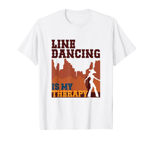 Funny Line Dance Shirt Line Dancer Quote Line Dancing T-Shirt