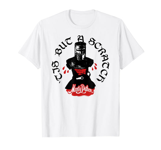 Monty Python Scratch Tis but a scratch Holy Grail T-Shirt