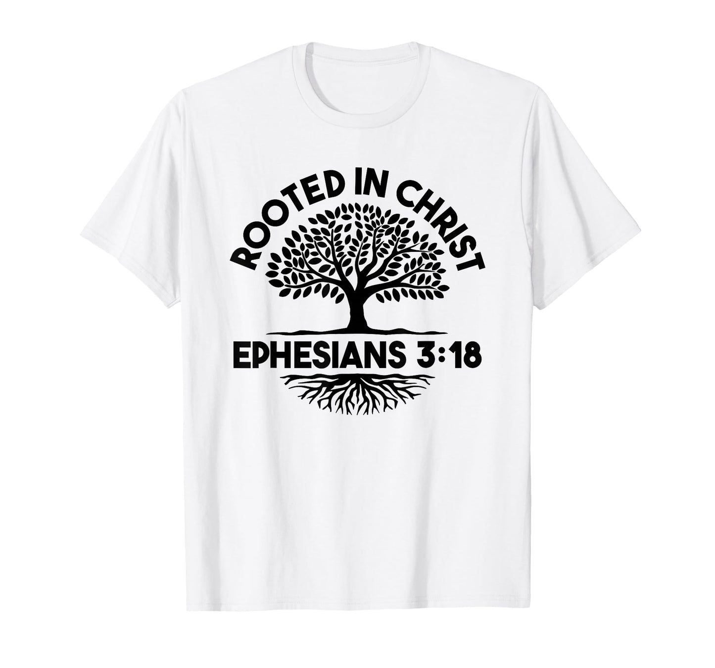 Christian Christianity Jesus Bible - Rooted In Christ T-Shirt