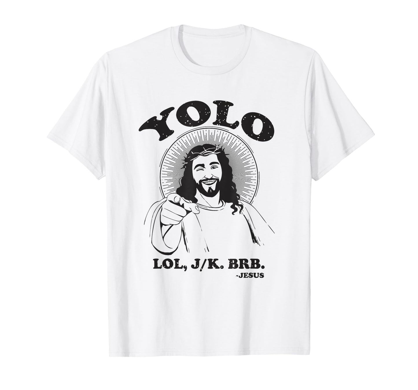 Jesus Funny YOLO Easter Resurrection Christian T-Shirt