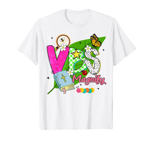 VBS 2025 Magnified Smallest Insects Adventure Christian T-Shirt