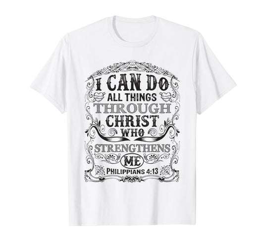 Christian Scripture tShirts | Womens Bible Verse Shirts T-Shirt