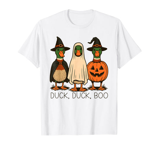 Duck Duck Boo Funny Halloween Costume Duck T-Shirt