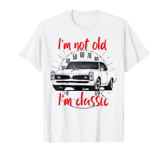 1967 67 GTO Classic Car Old School Muscle Car T-Shirt