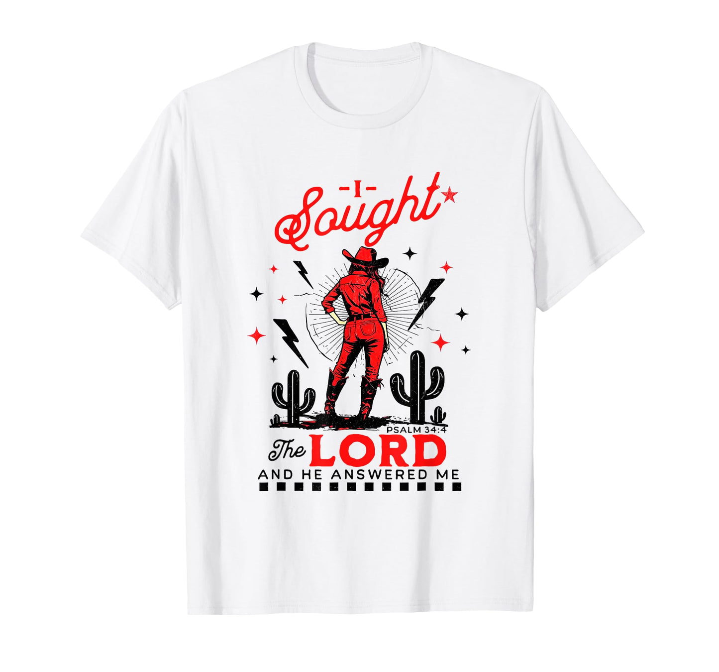 I Sought The Lord and He Answered Me T-Shirt