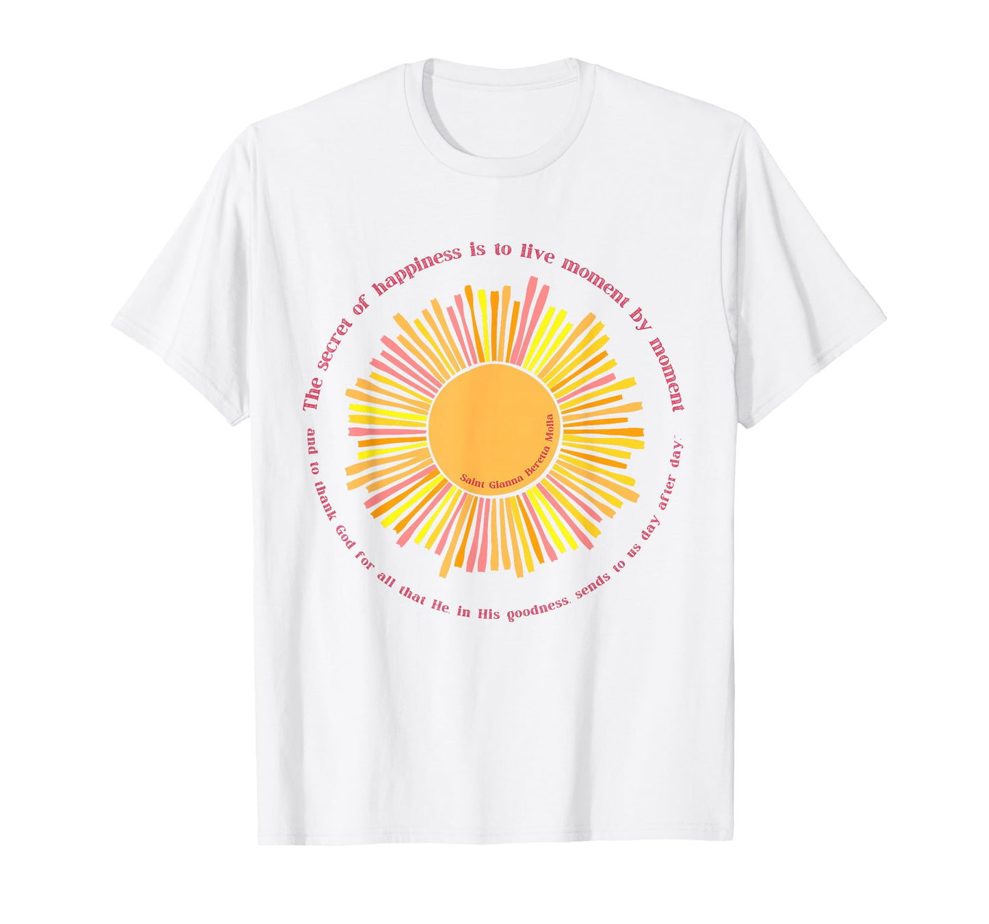 Saint Gianna Beretta Molla Catholic T-Shirt