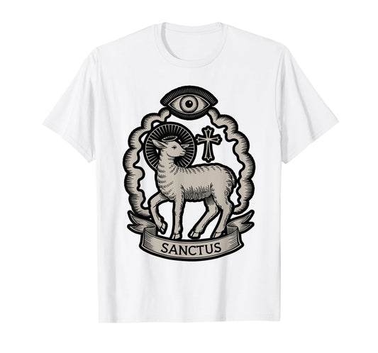 Agnus Dei Lamb of God Latin Seal Shirt T-Shirt