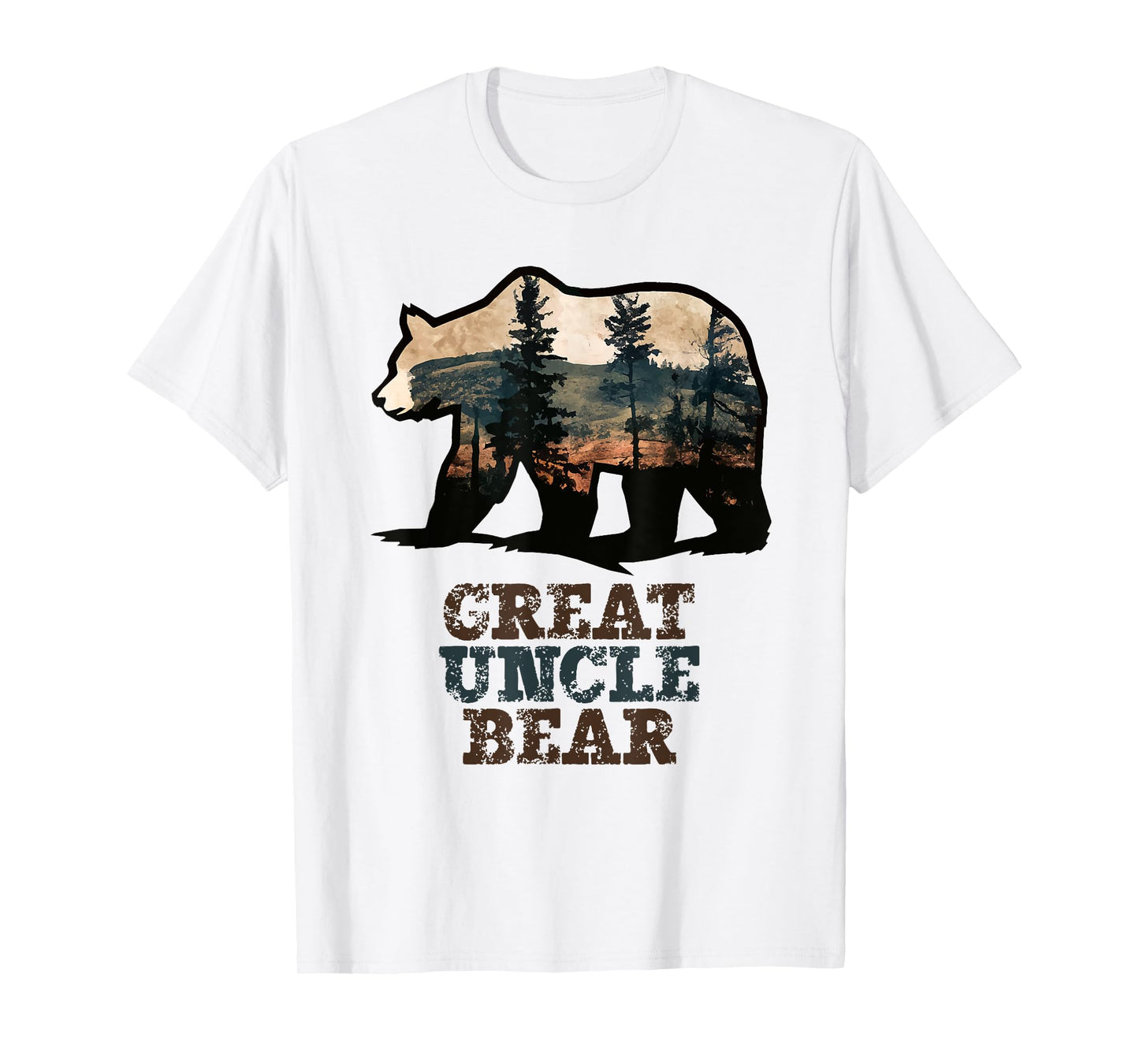 Great Uncle Bear Vintage Retro Funny T-Shirt