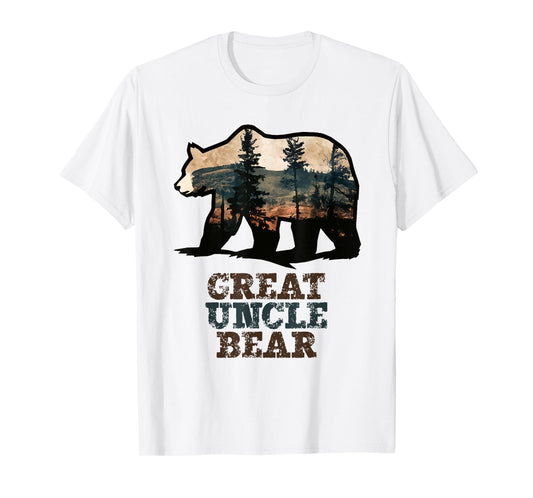 Great Uncle Bear Vintage Retro Funny T-Shirt