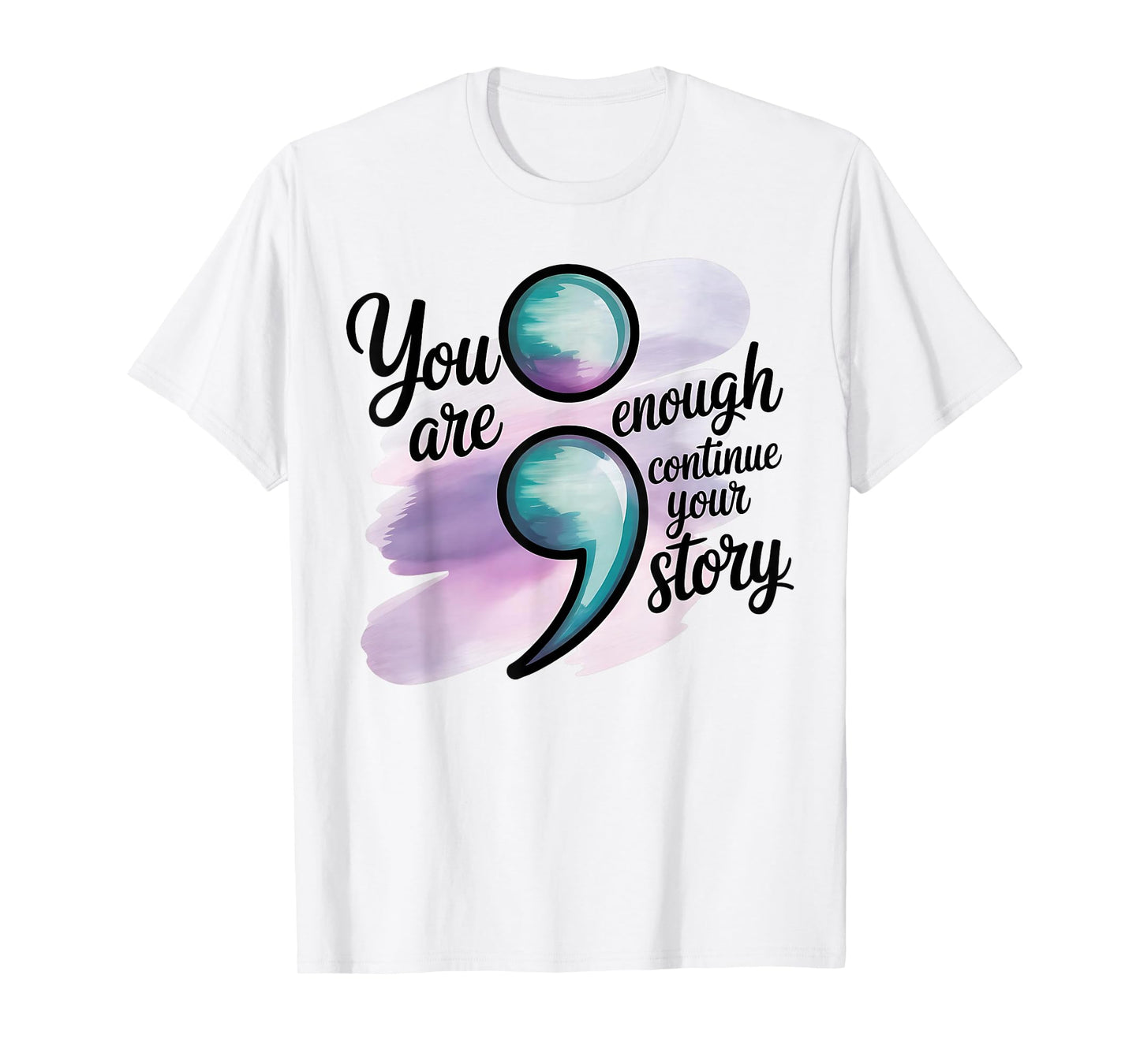 Choose to Keep Writing Your Story Inspirational Quote T-Shirt