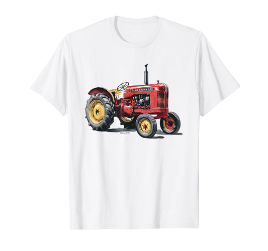 David Brown 880 Watercolor Vintage Tractor T-Shirt