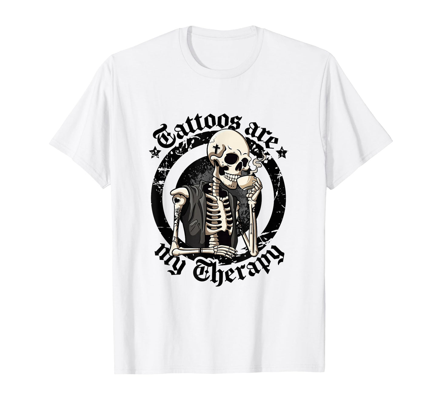 Tattoos Are My Therapy Ink Artist Inked Local Tattoo Artists T-Shirt