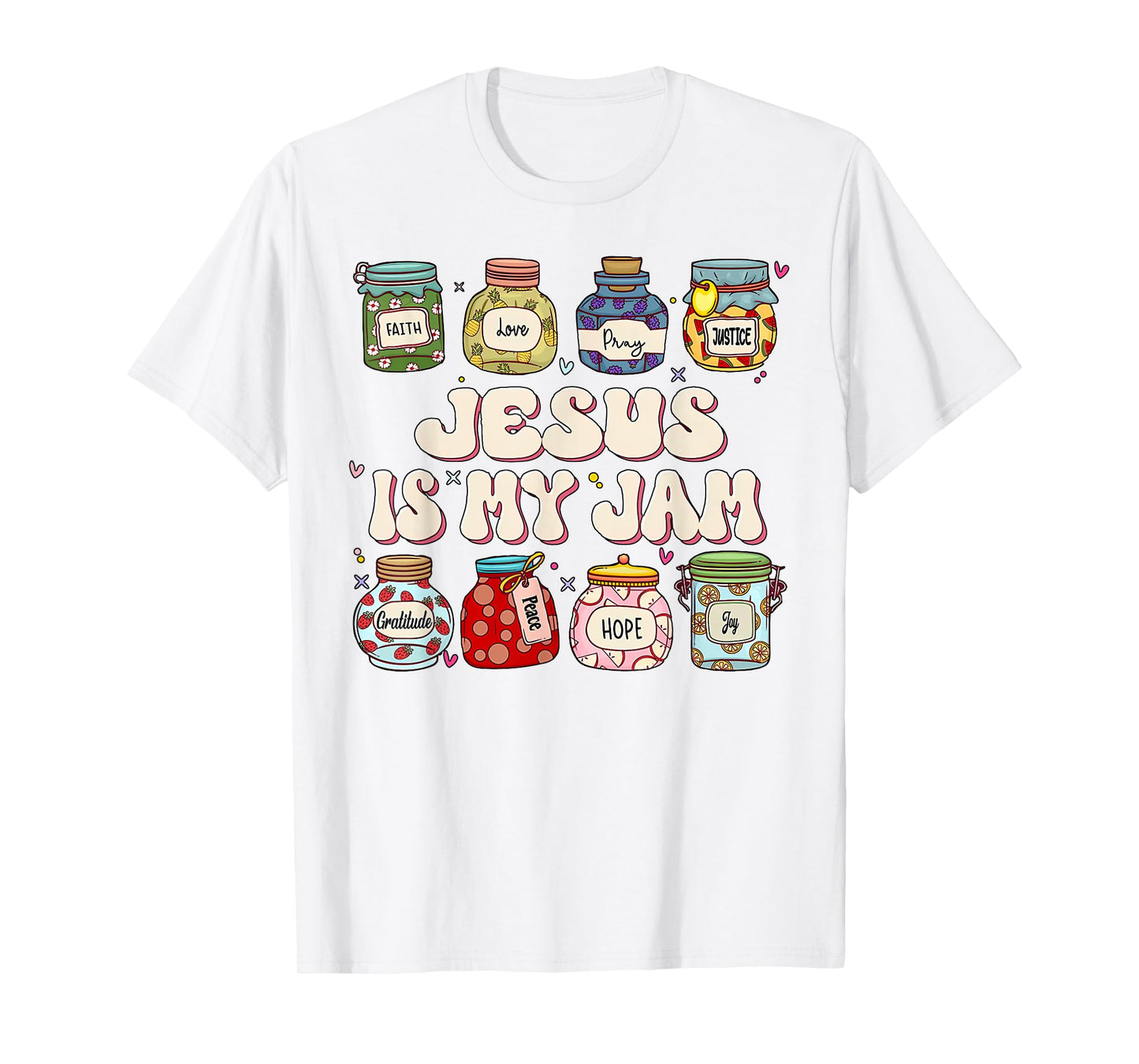 Jesus is My Jam I'm Here to Spread It Christian Faith God T-Shirt