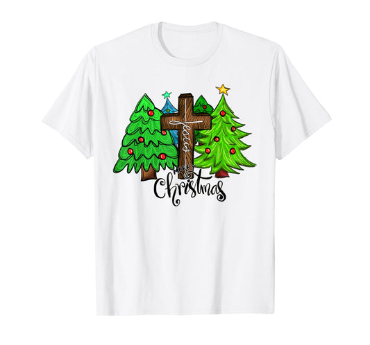 Christian Christmas Jesus Christ Religious Men Women Kids T-Shirt