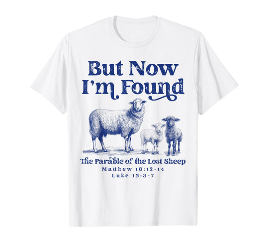 Parable of the Lost Sheep Christian Lamb Bible Scripture T-Shirt