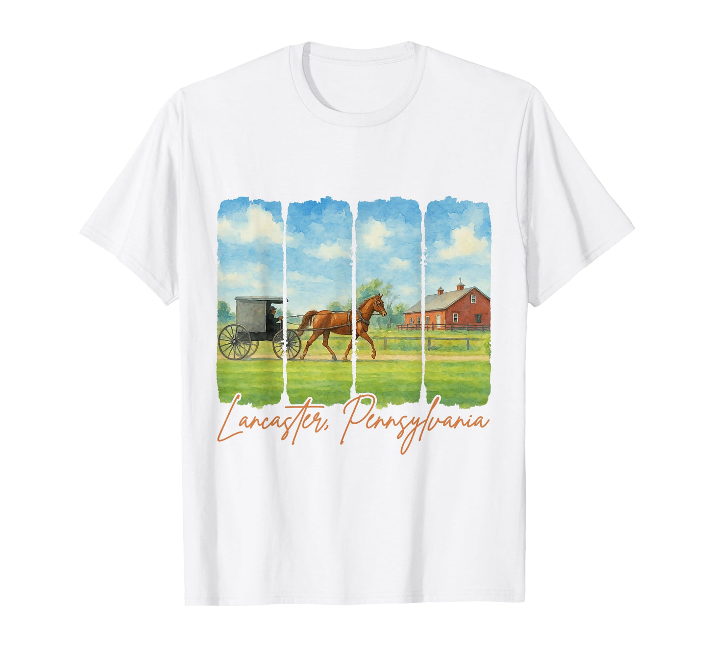 Lancaster Pennsylvania Traveling Trip Meet Me In Lancaster T-Shirt